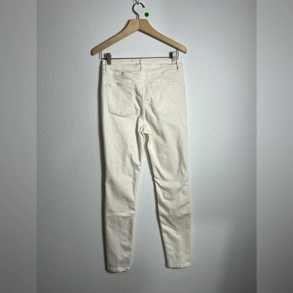 Studio R330 white skinny‎ jeans high rise 28